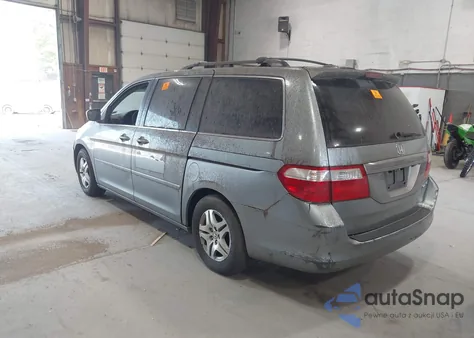 2005 Honda Odyssey Ex-L from USA, damaged, VIN 5FNRL38745B076489